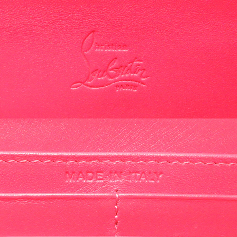 Christian Louboutin Panettone XL Men's Long Leather Wallet, Black - Picture 8 of 10
